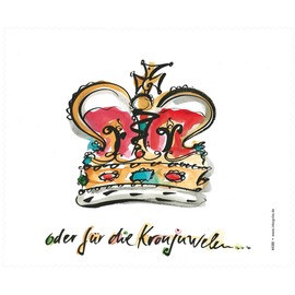 Inkognito Glasses Cleaning Cloth 18 x 15 cm • 44300 Crown Jewels Artist Martin Scheffler