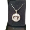 PJ4U Shih Tzu Dog Pet Family Silver Colour Necklace With