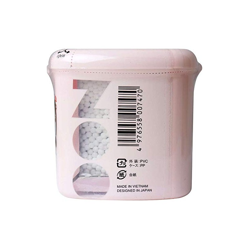 コットンZOO 赤ちゃん綿棒 片手でぽん ほそめ 500本入