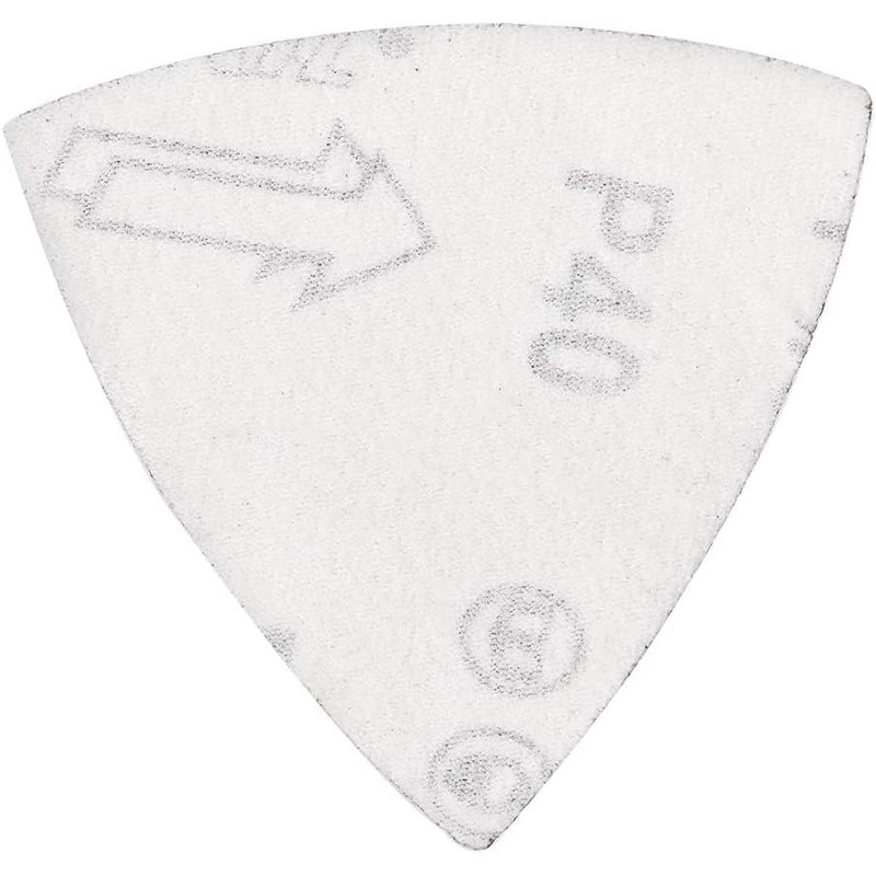 MACHSWON Triangular Sanding Paper,Triangle Oscillating Multi Tool,Hook and Loop Sanding