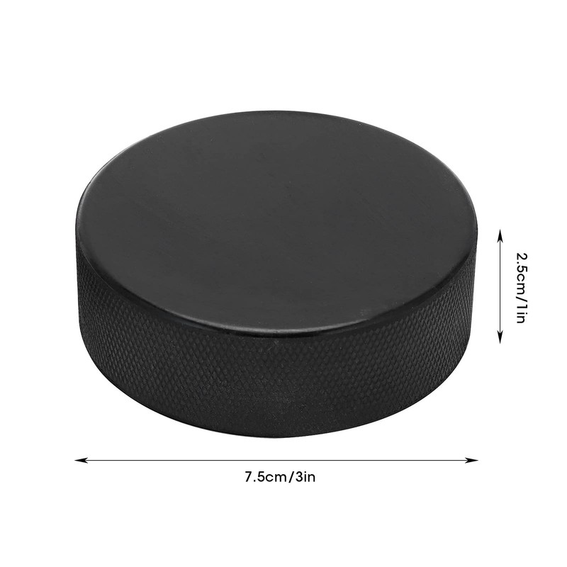 2 Pcs BH-25 Ice Hockey Pucks Bulk Sports Puck Balls