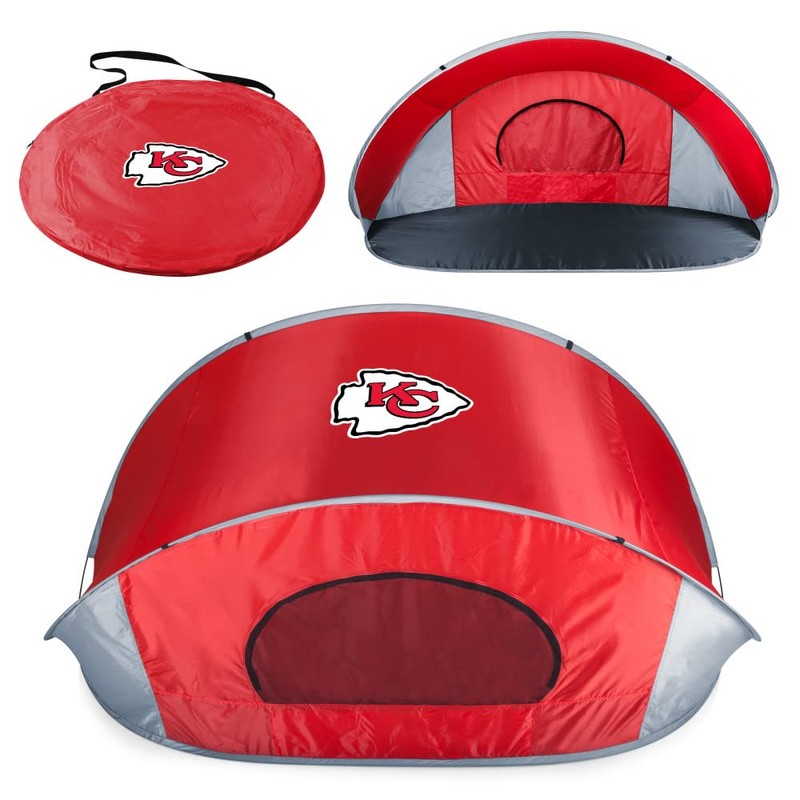 PICNIC TIME Red Kansas City Chiefs Manta Sun Shelter