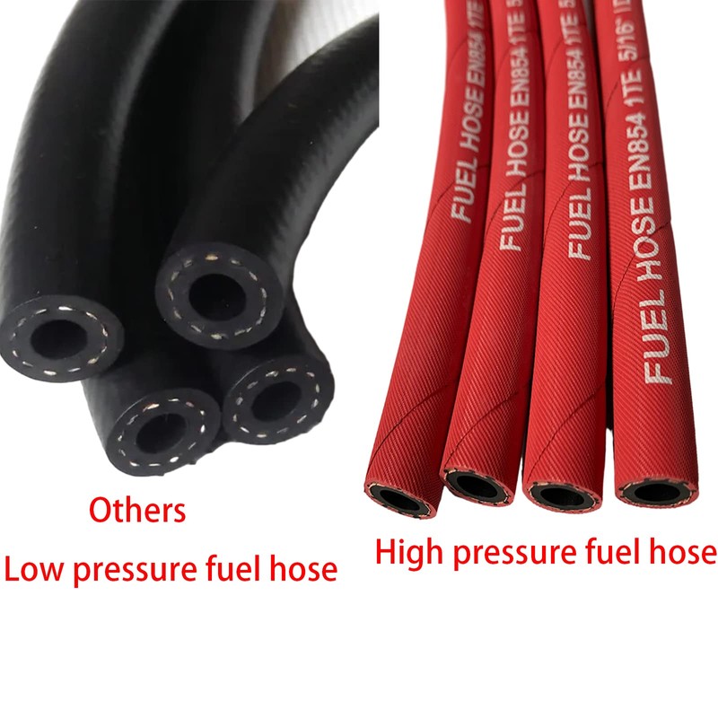Fuel Line Hose 4AN 1/4 Inch High Pressure Hose 2.8Mpa