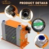 AJ0607T-CA Hydraulic Air Cooler 12V Air-cooled Oil Radiator Heat Exchanger