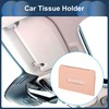 INFINAUTO Car Tissue Holder, Auto Sun Visor Napkin Holder, Car