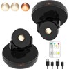 Wireless LED Spotlight 2 Pack, Rechargeable Uplights Battery Powered Picture