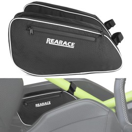 REARACE Side Door Storage Bags, Water-resistant Anti-scratch Driver Passenger Side Storage Bag Fit for Polaris Slingshot Base/S/SL/GT LE/SL LE/SLR/SLR LE 2015-2024