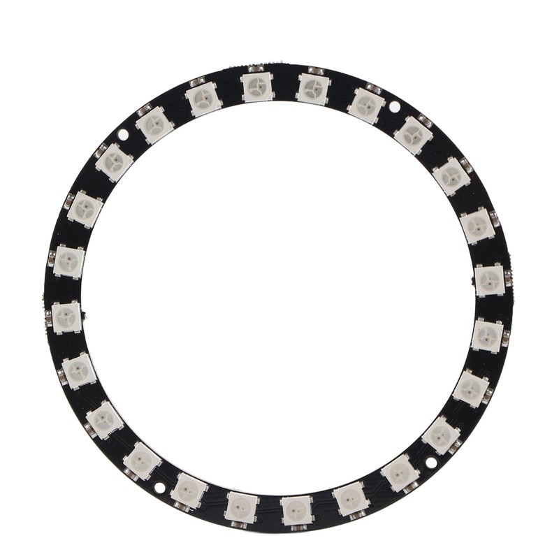 Akozon LED Ring Lamp 1pc 24-Bit WS2812 5050 RGB Light