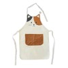 balvi Kitty Calico Apron with Front Pocket Polyester