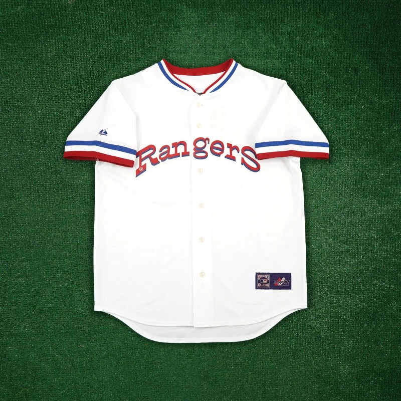 Majestic Juan Gonzalez 1972 Texas Rangers Cooperstown Men's Home White