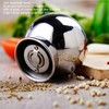 Pepper Grinder with Long Crank 304 Stainless Steel Round Hand