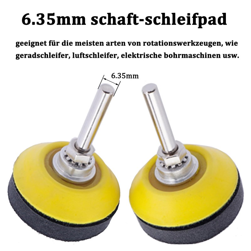 Bestgle Polishing Pad Adapter 2 Pieces 50 mm 2 Inch