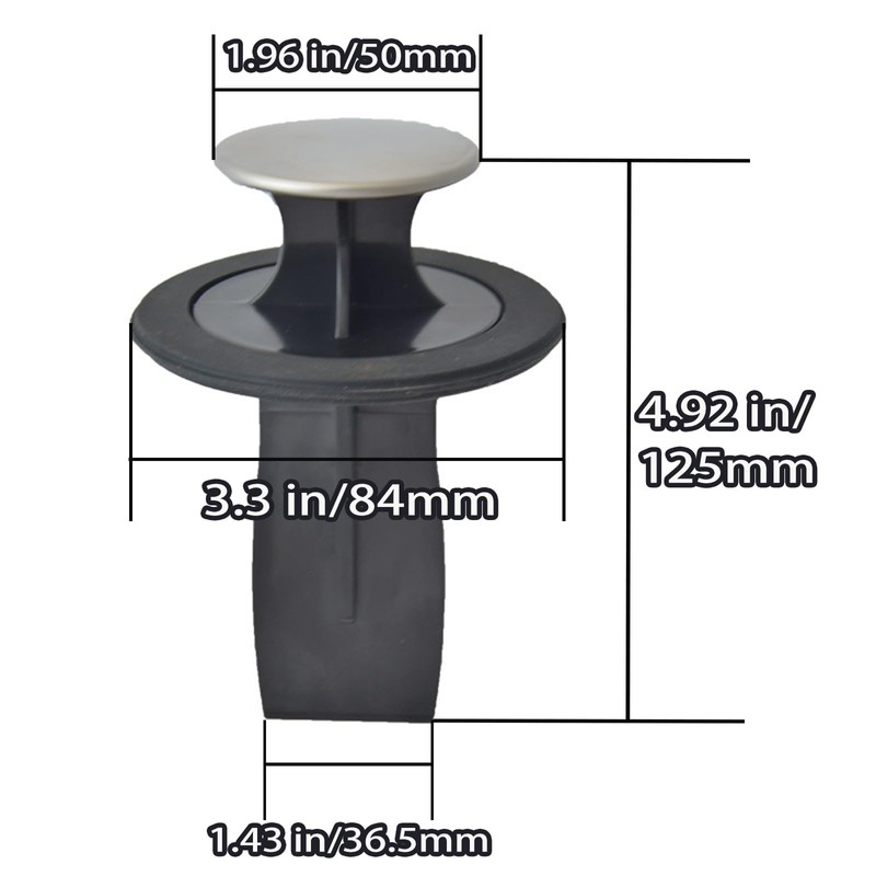 3.3-3.38 Inches Garbage Disposal Scraper, Disposer Tool Garbage Disposal Plunger,Garbage