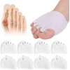 4 pares De Separadores De Dedos De Silicona, 2026 Nuevos
