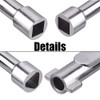 Utility 4-Way Multi-Functional Utilities Keys,Gas Key, 2 Pcs Electric Cabinet