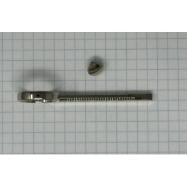 Yamaha 3rd Slide Finger Push Rod (Finger Ring), Yamaha, with Nickel Lyre Screw