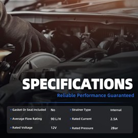 Fuel Pump for Kawasaki Mule 4000 KAF620 13-23 4000 Trans 18-21 Mule 4010 Trans 4X4 13-23 Mule SX KAF400 19-23 (not for Carburetor models) Teryx 750 4X4 FI KRF750 09-13 Not for Teryx4 750 49040-0718