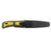 Treasure Gurus 9" Stainliess Steel Blade Yellow Dive Knife with