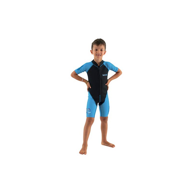SEAC Dolphin, Shorty Wetsuit for Kids in a 1,5mm Neoprene