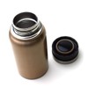 maebata 51619 Lux Pair Thermos Bottle (Silver & Bronze) 13.5