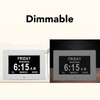 7in Digital Day Clock Auto Dimmable 8 Languages Day Clock