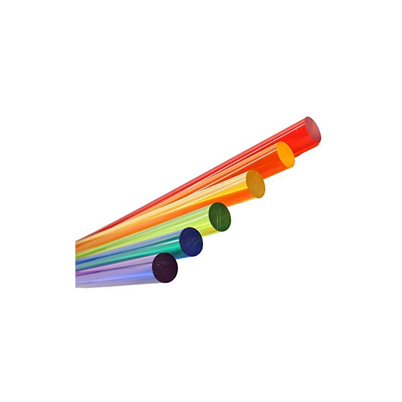 Acrylic Lucite Rod Dowel - 3/4" (19.05mm) x 24" (610mm)