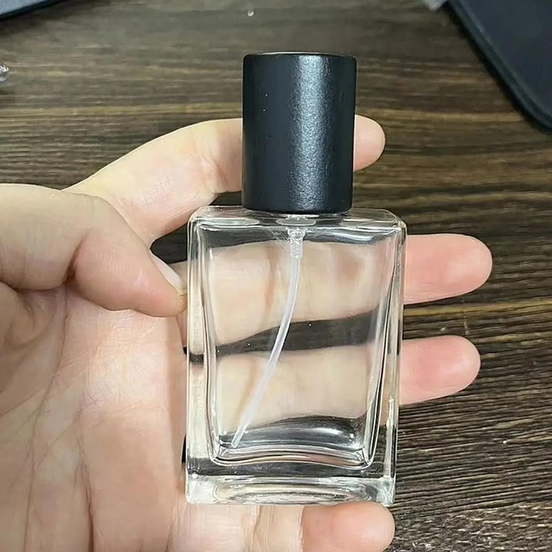 SCOLAND 30/50ml Perfume Bottle Glass Refillable Perfume Atomizer Bottle with