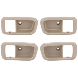 ECCPP Interior Door Handles 2000-2006 for Toyota for Tundra Outer Replacement Front Rear Driver Left Passenger Right Door Handles 4pcs Beige 233044619712