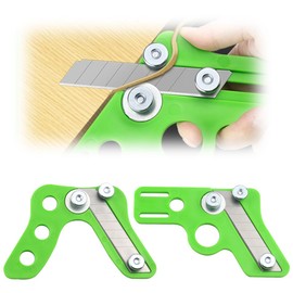 PYEUIFT Pack of 2 Edge Cutters Edge Planer Wood Edge Cutter Edging Tape Non-Slip Hand Planer Veneer Edge Cutter for Wood PVC ABS