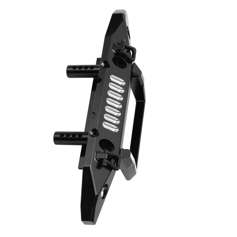Front Bumper Aluminum Alloy RC Car Accessory with LED Light