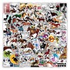 Kabwea Horse Sticker Set, 100 Pieces Waterproof Stickers For Kids