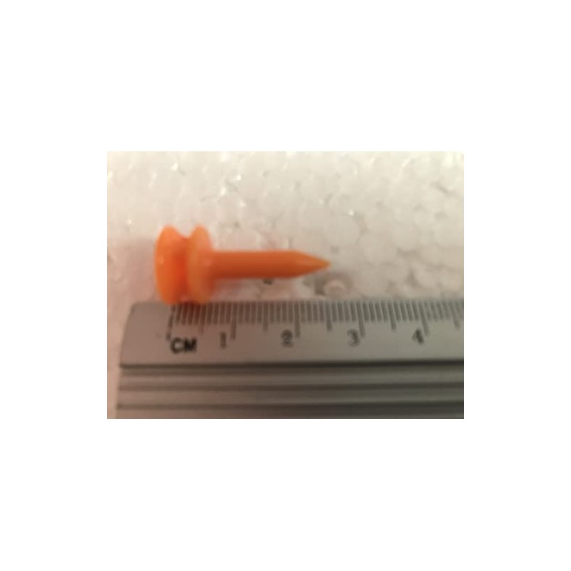 Bulldog Golf Tees® Saver Pack 100 Ridged Orange Castle Golf