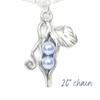 Pea Pod Necklace - 2 Peas in a Pod -