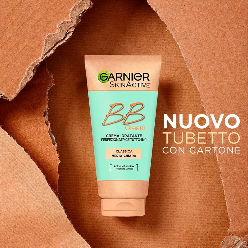 Garnier Skinactive BB Cream Perfecting Moisturising Face Cream SPF25 Medium-Light