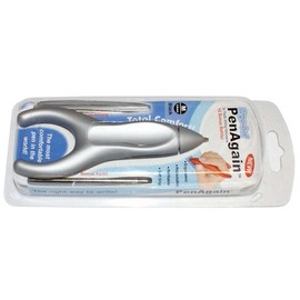 Ergo-Sof PenAgain Pen with 2 bonus Refills -Silver