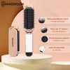 Peine Maxgroom Plegable para Cabello Rizado con Púas Extensibles y