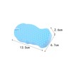Yolispa 4pcs Exfoliating Bath Sponge Super Peeler Body Shower Brush