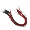 50Pcs Diode Wired Light Emitting Round Head High Brightness In