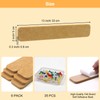 Fushing Cork Boards Felt Bulletin Boards, 13"x2" Pin Boards with