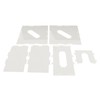 Breast Milk Freezer Storage Organizer Acrylic Transparent Removable Breast Milk