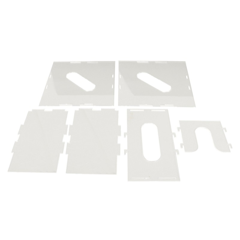 Breast Milk Freezer Storage Organizer Acrylic Transparent Removable Breast Milk