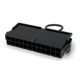 24 Pin ATX Power Supply Jumper Bridge Tool, Black (1)