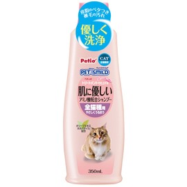 Petio Petz Smile Shampoo, Skin Friendly, Amino Acids, Baby Shampoo, For Cats, 11.8 fl oz (350 ml)