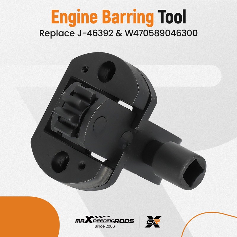 maXpeedingrods J-46392 Engine Barring Tool for Detroit Diesel DD13, DD15,