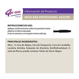Prosa Rimel Mascara Pestaas Profesional Silicon Prosa 13g 2 Piezas                                                                                    
