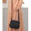 Altrose 000271-01 Black Shoulder Bag, Cross-Body Bag, Mini Synthetic Leather,