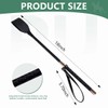 OBTANIM 18 Inch Riding Crop PU Leather Horse Whip Crop