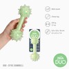 ZEUS Duo Spike Dumbbell Strong Dog Chew Toy for Active