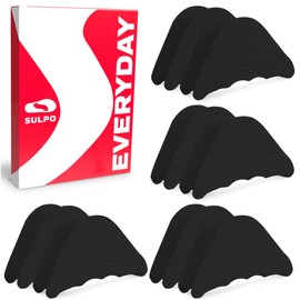 SULPO 4 Pairs Shoe Fillers for Too Large Shoes - Fits in Almost Any Shoe - EVA Foam Pads - Sponge Heel Pads, Toe Grips Liner