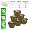 Just Pudding Basins Multipack Gold 1/2-Pint, 280ml Steaming Basin and
